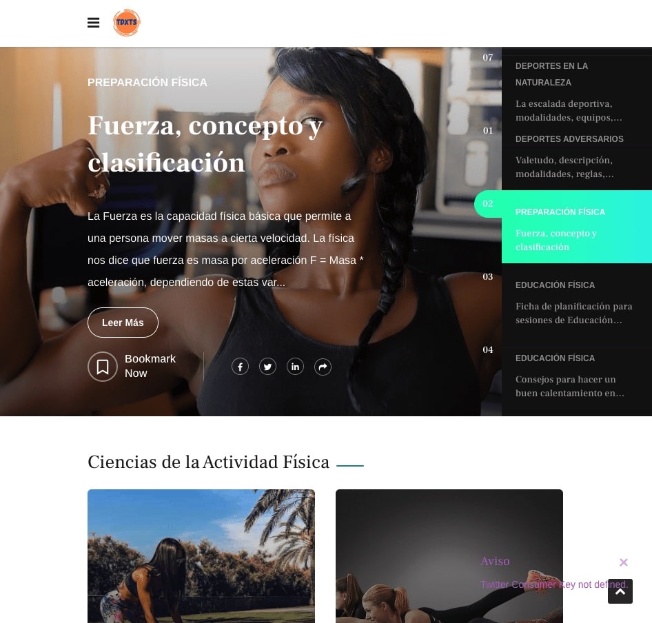 Project I worked on: CMS for PE teacher about sports
